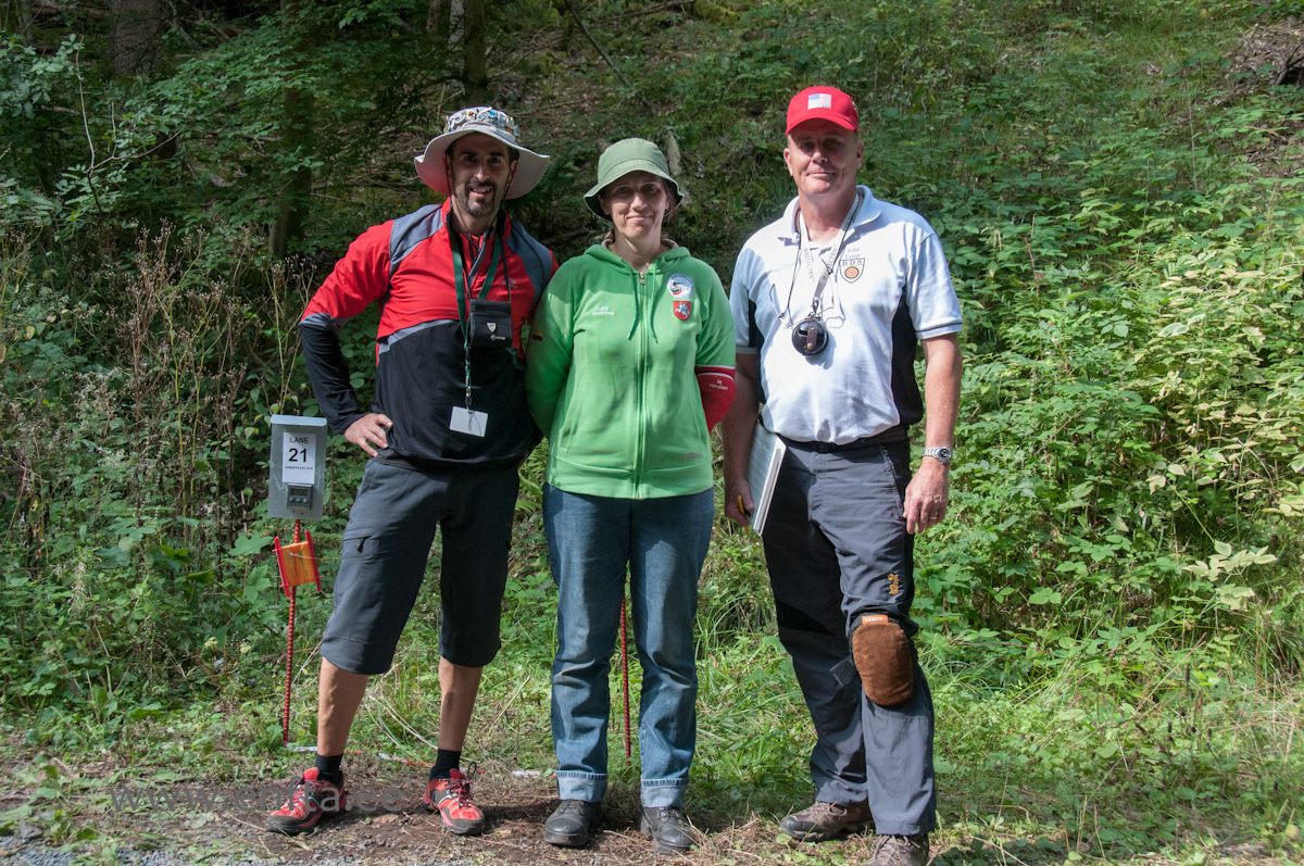 Roberto Caballero ES, Regina Burviene LT, John Estep US